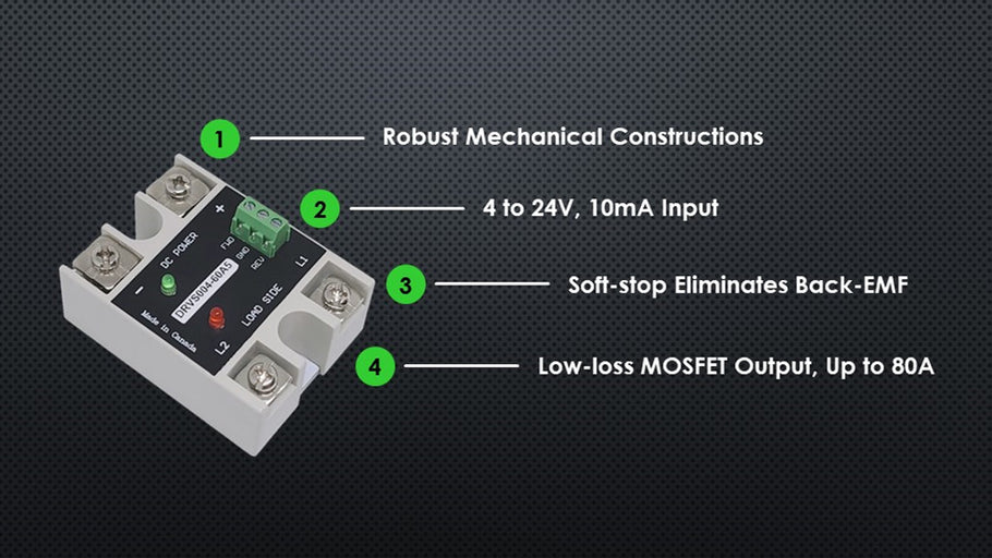 Miniature DC Solid-State Reverser Relay Upgrades!