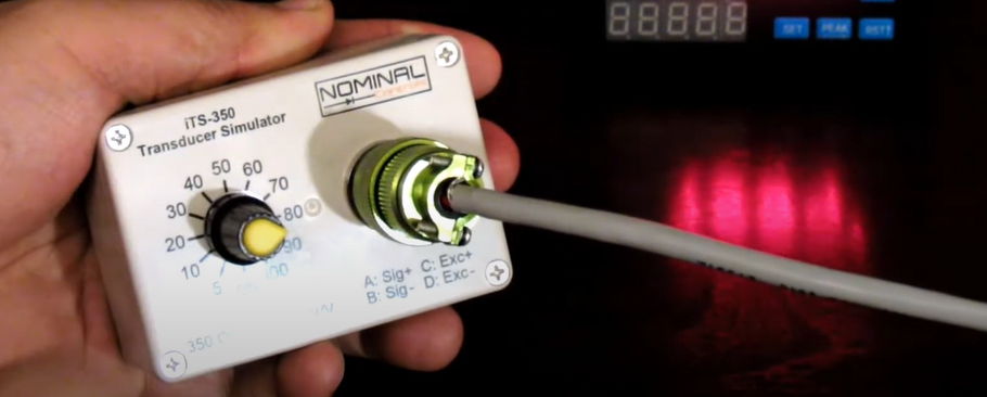 3.33mV/V Melt Pressure Transducer Simulator Video