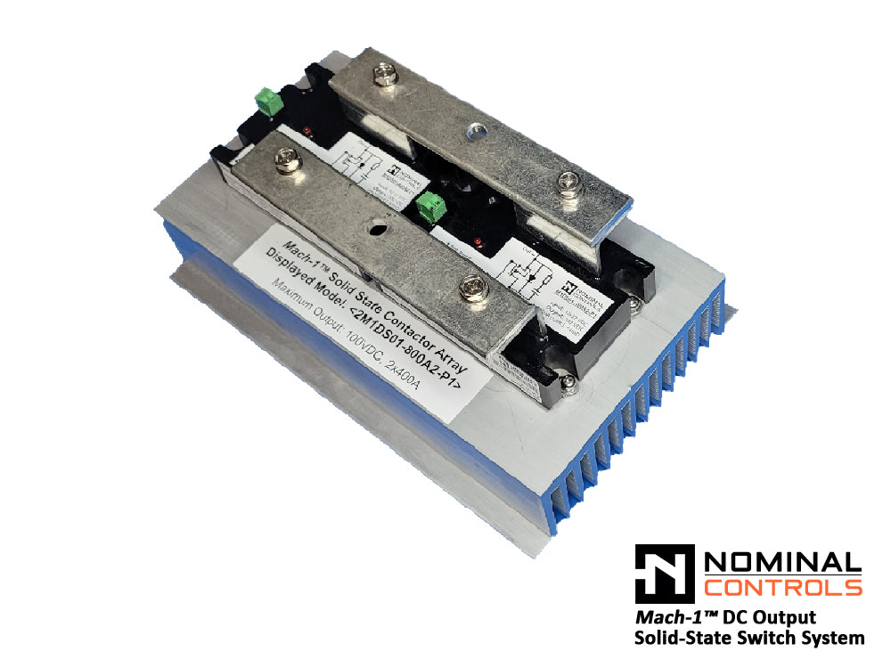 High Current DC Solid-State Switch Assemblies (up to 200VDC, 2000A)
