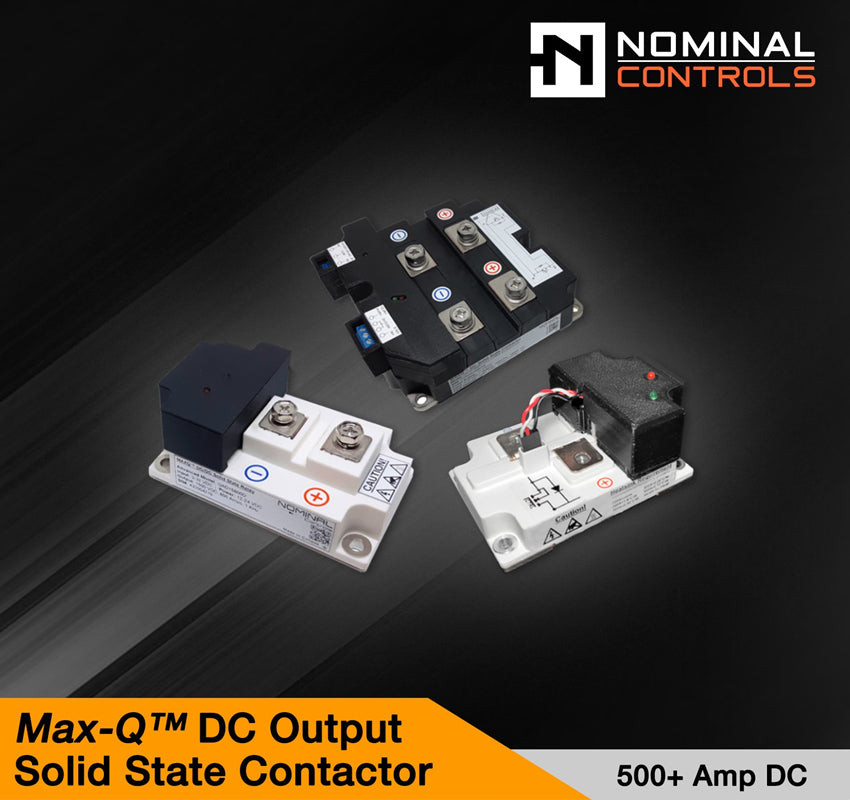MAXQ™ DC Solid State Contactor (Standard Model, 400A+)