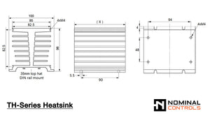 TH-Series Panel Mount Heatsinks